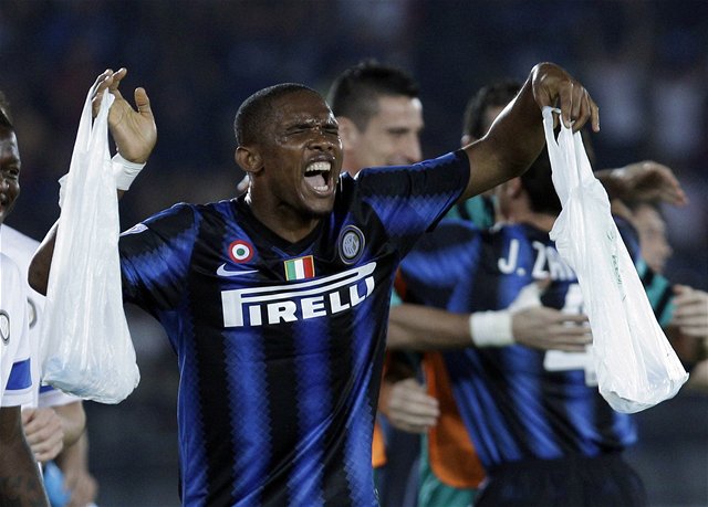 Samuel Eto'o z Interu Miláno.
