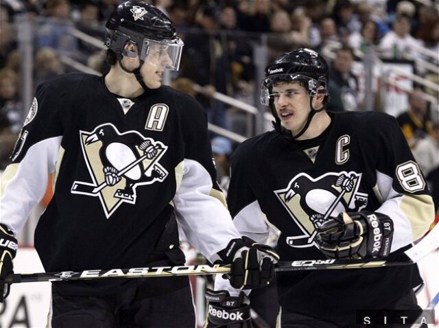 Jevgenij Malkin, Sidney Crosby