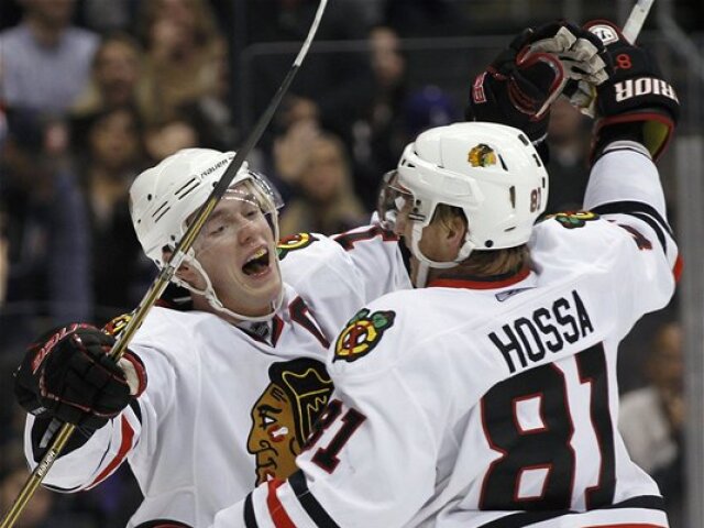 Jonathan Toews, Marián Hossa