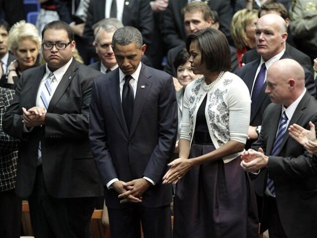 Obama, Tuscon, Michelle, kongresmanka