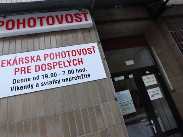 pohotovosť, zdravotníctvo, lekárska služba prvej pomoci