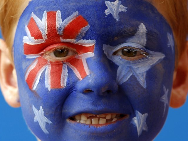 Australian Open fanúšik