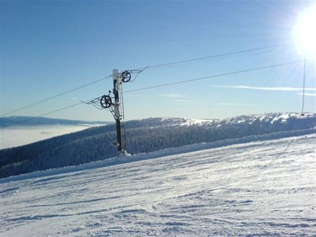 Lyžovanie, lyžovačka, vlek