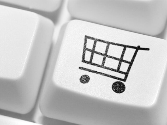 online nakupovani, nákupný košík, internetový obchod, e-shop, internet, klávesnica, kreditka, platba