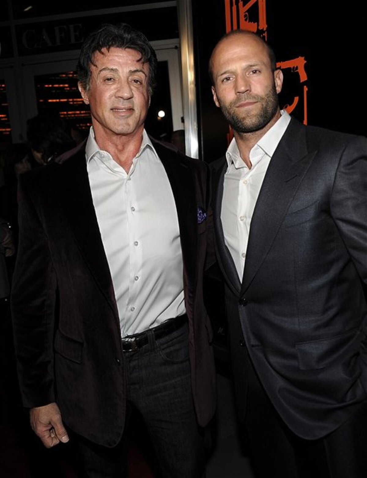 Sylvester Stallone (vľavo) a Jason Statham