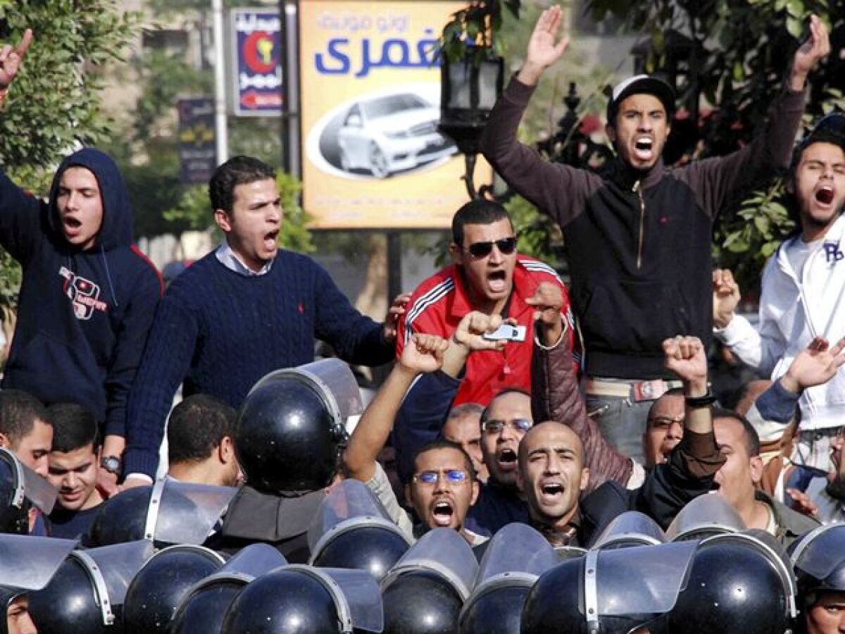 Egypt, protesty, demonštrácia