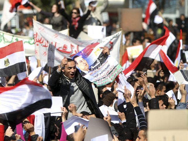 Egypt, Káhira, protest