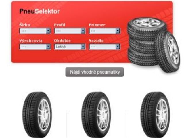 Eshop - pneumatiky
