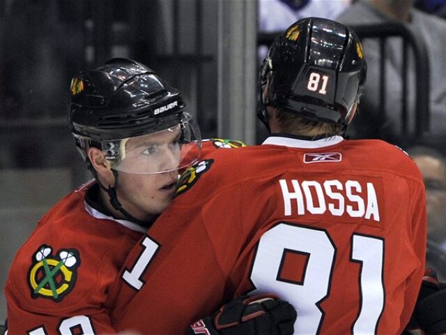 Jonathan Toews, Marián Hossa