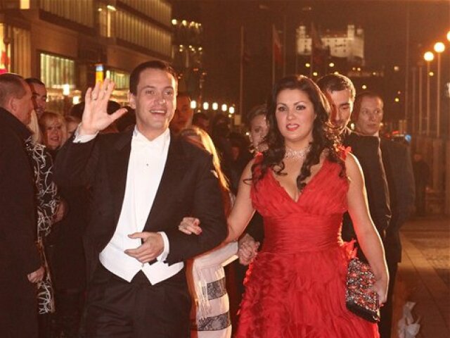 Krištáľový ples - hostia - Anna Netrebko a Erwin Schrott