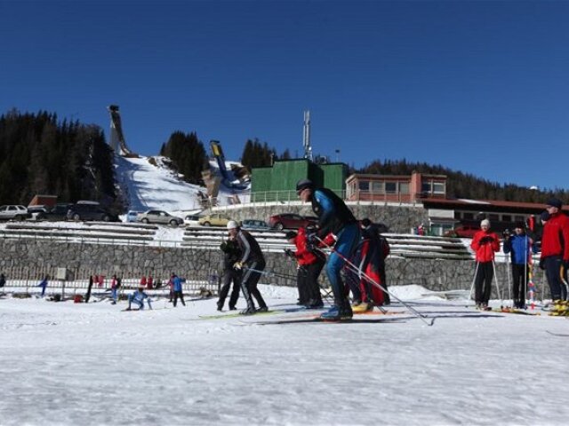 Tatry, lyžiari, lyžovačka, sneh