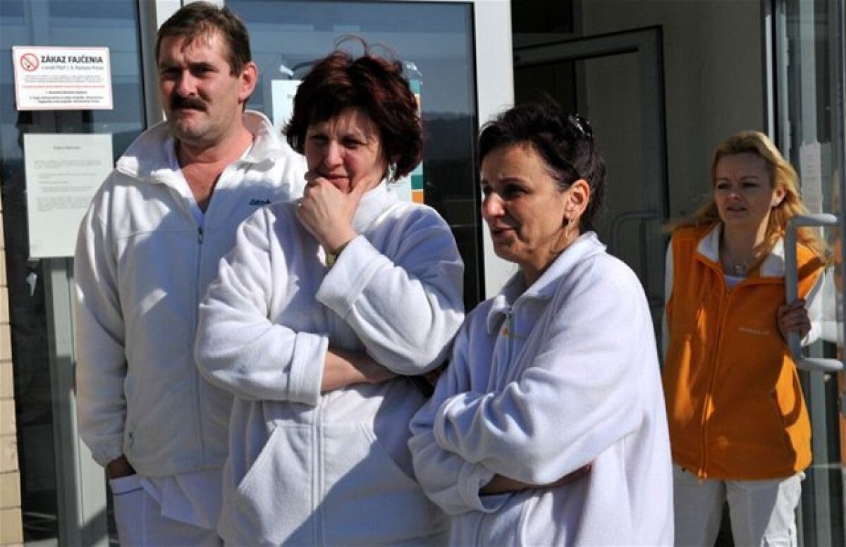 lekári, protest, nemocnica, Prešov