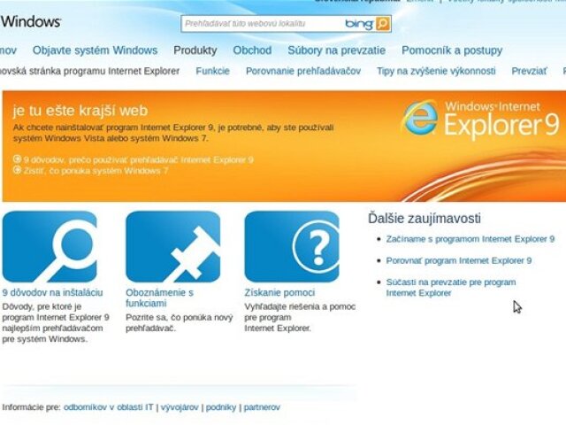 Internet Explorer 9