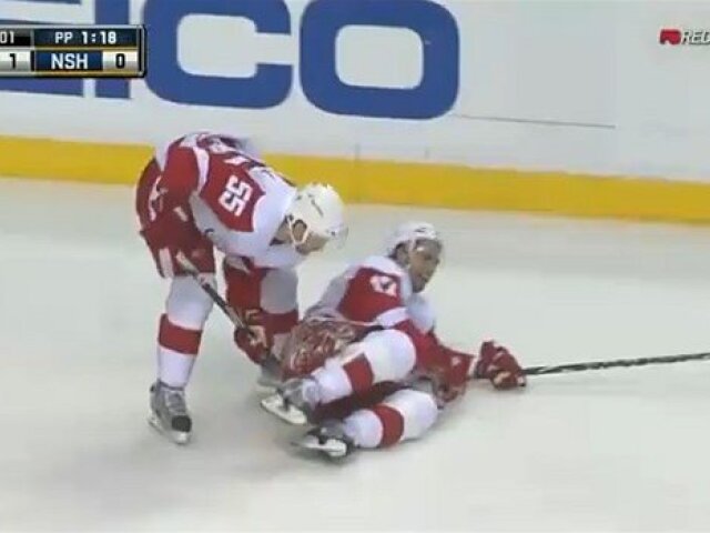 Niklas Kronwall, Patrick Eaves