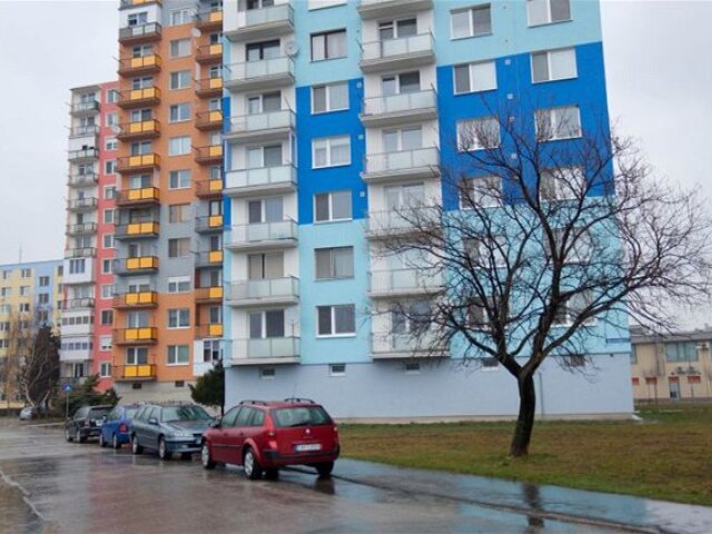 Šaľa, námestie, predaj stromov, ulica Ladislava Novomestského