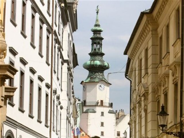Bratislava, mesto, centrum, turisti