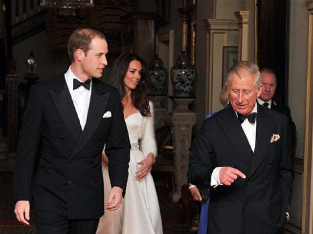 princ William, Kate Middleton a princ Charles