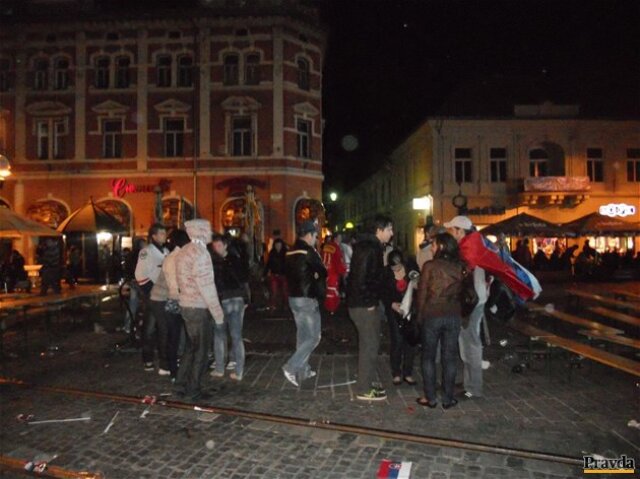 Fanúšikovia v Košiciach