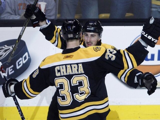 Zdeno Chára, Brad Marchand 