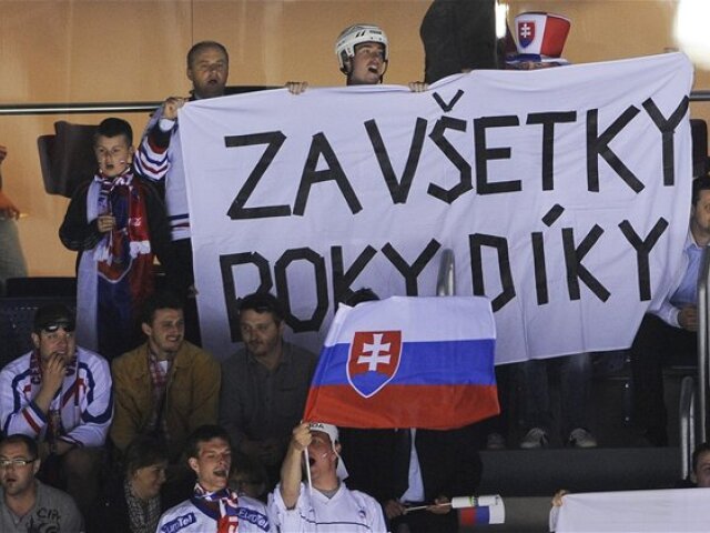fanúšikovia poďakovanie