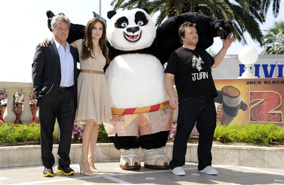Dustin Hoffman, Angelina Jolie a Jack Black