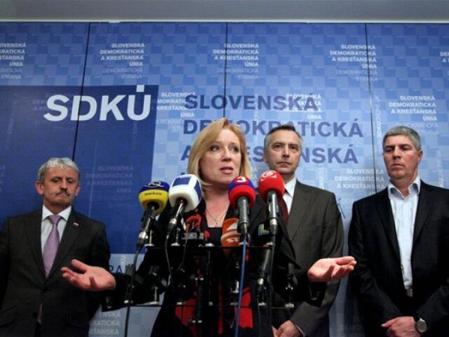 Radičová, Dzurinda, Figeľ, Bugár, koalícia