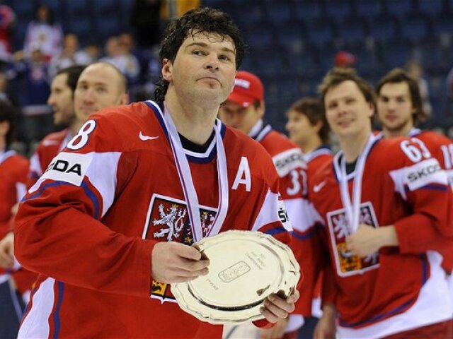 Jágr trofej
