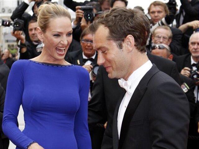 Uma Thurman a Jude Law