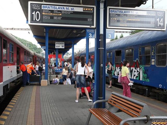 Štrajk strojvodcov, železnice, vlaky