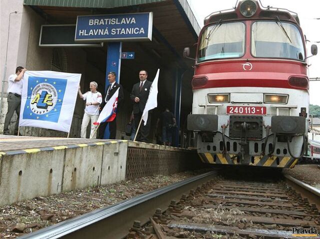 Štrajk strojvodcov, železnice, vlaky