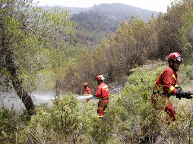 POžiarnici zasahujú na severovýchode ostrova Ibiza