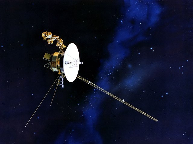 Voyager, sonda, vesmír