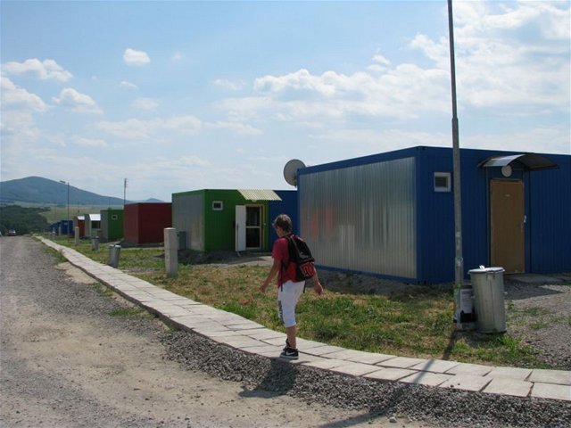 Nižná Myšľa, kontajner, povodne