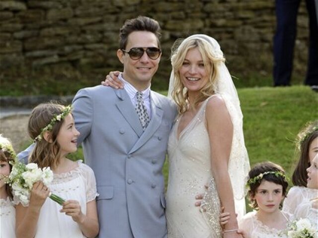 Kate Moss a Jamie Hince - svadba 