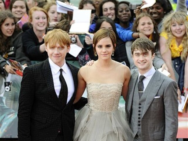 Emma Watson, Daniel Radcliffe, Rupert Grint 