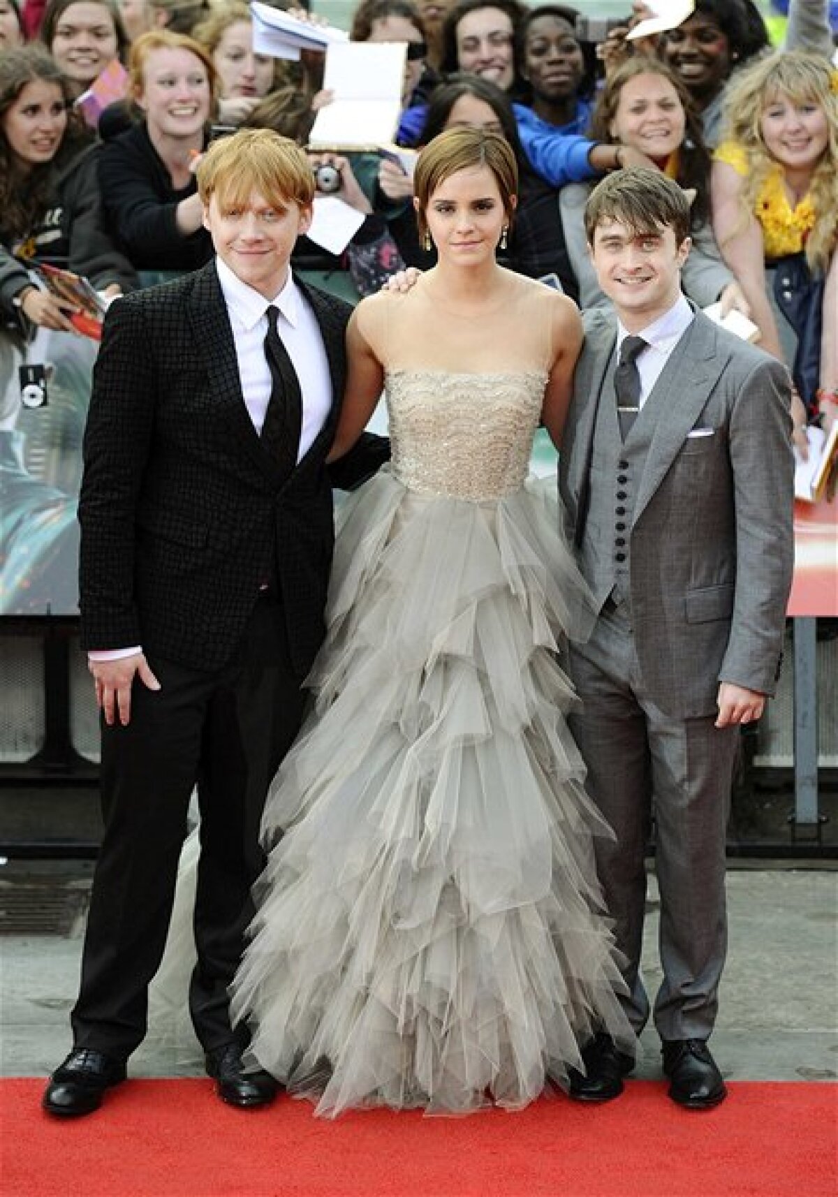 Emma Watson, Daniel Radcliffe, Rupert Grint 
