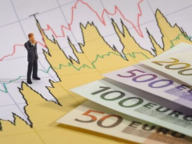Euro, peniaze, graf