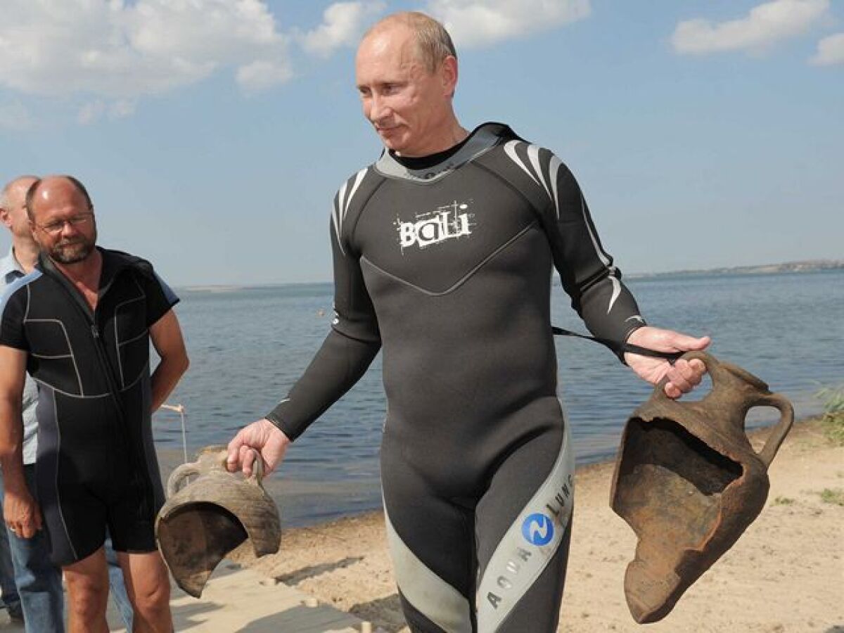 Vladimir Putin, amfora