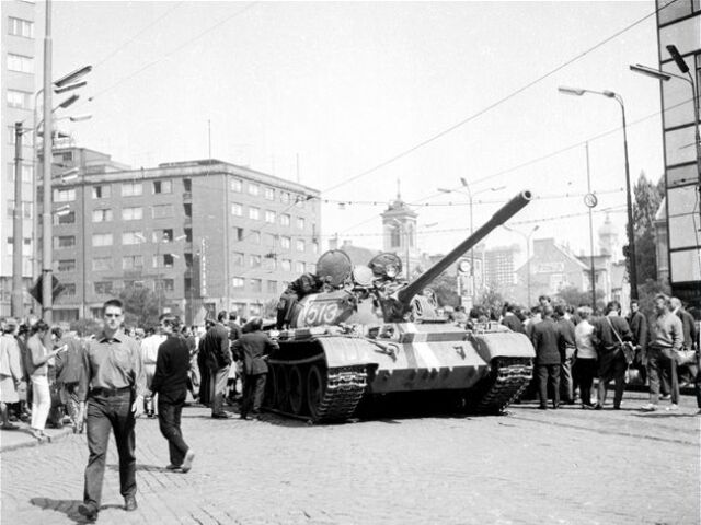 21. august 1968, invázia, vojská Varšavskej zmluvy
