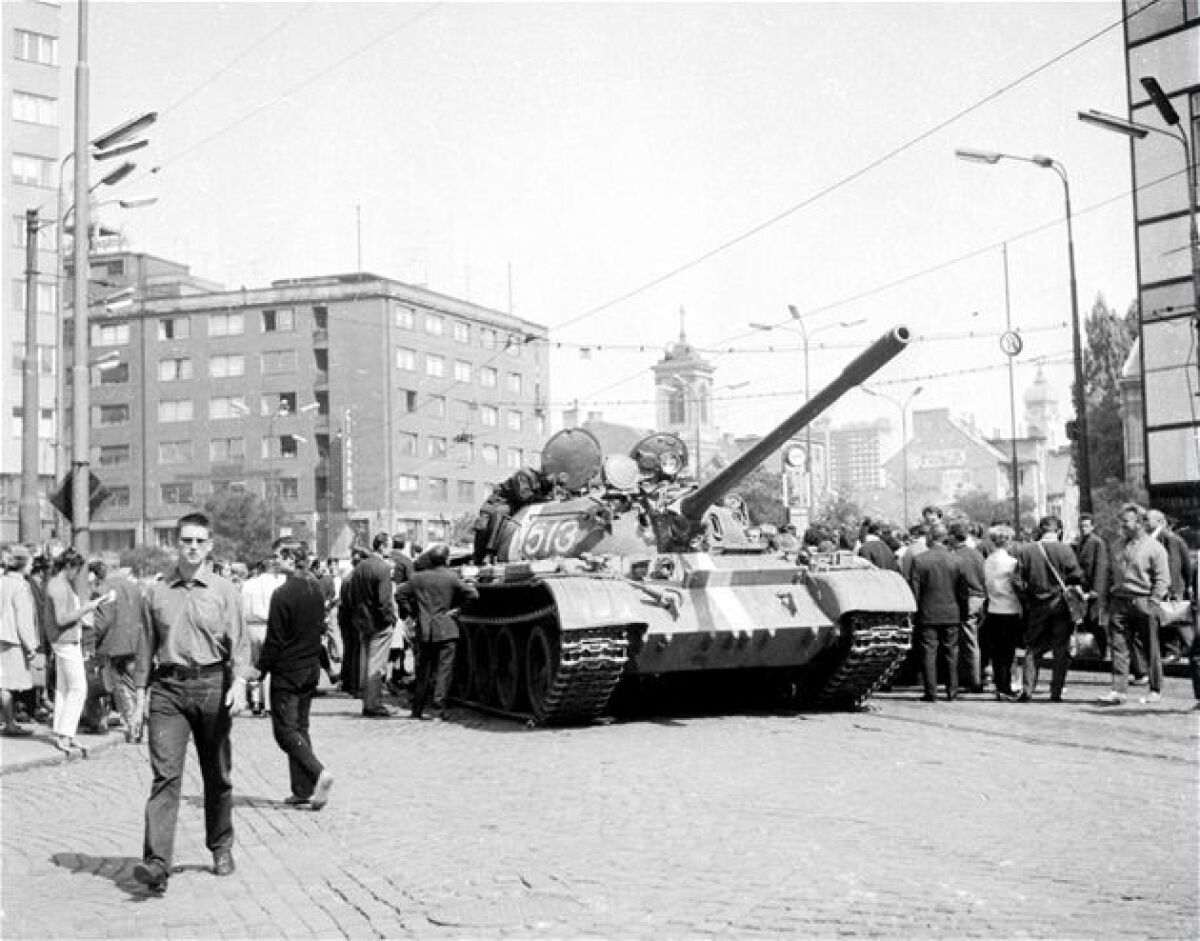 21. august 1968, invázia, vojská Varšavskej zmluvy