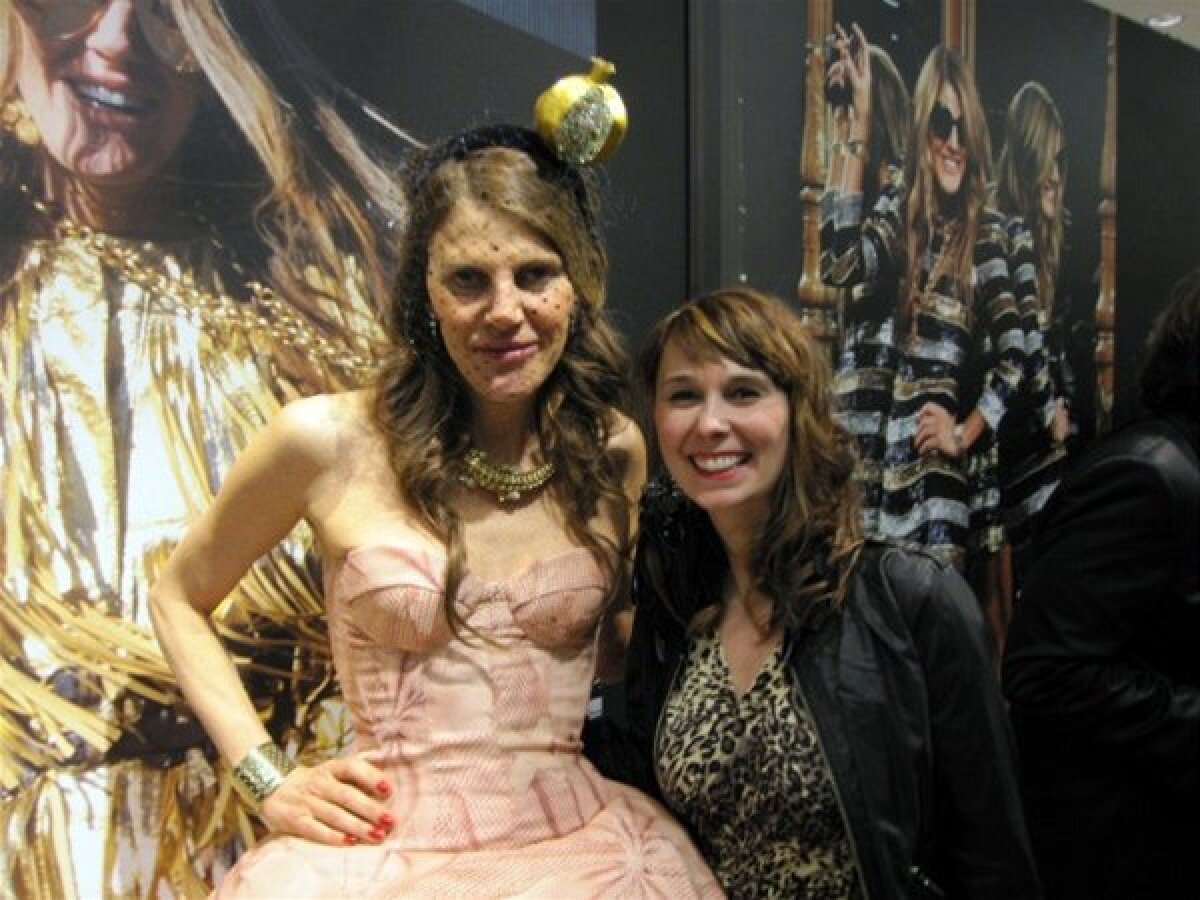 Barbora Dudinská s Anna Dello Russo