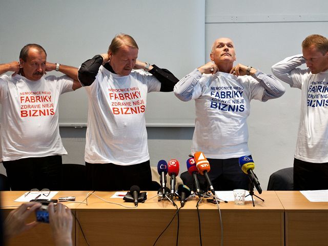 Kollár, lekári, protest, lekárske odbory