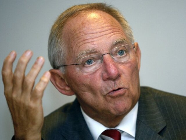 Nemecký minister financií,  Wolfgang Schäuble
