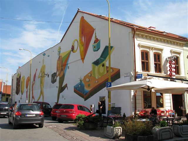 Pomaľovaná stena