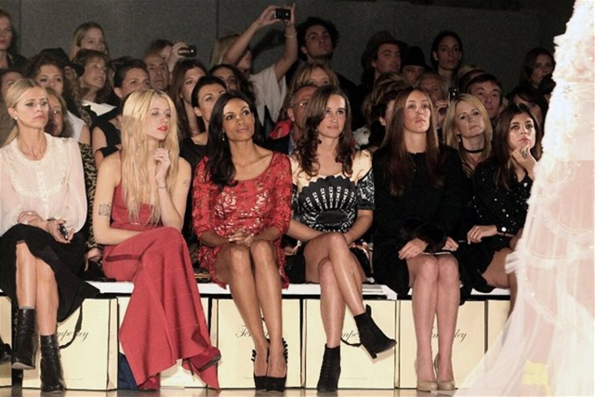 Peaches Geldof, Rosario Dawson, Pippa Middleton