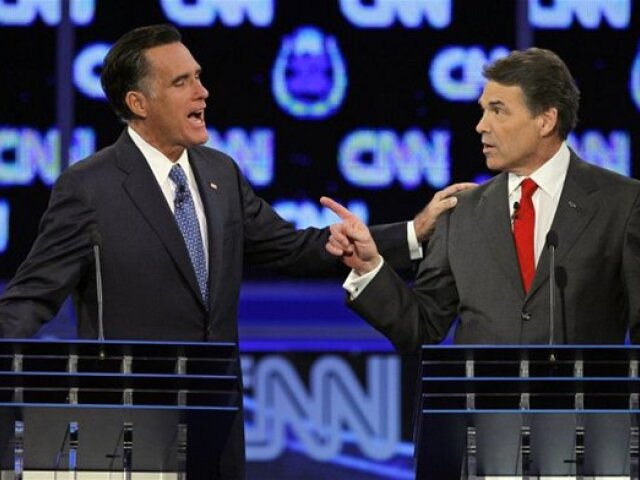 Mitt Romney, Rick Perry