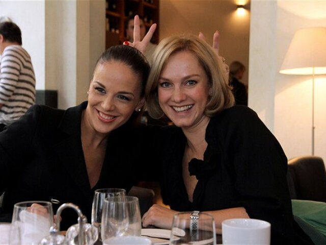  Karin Haydu (vľavo) a Monika Hilmerová