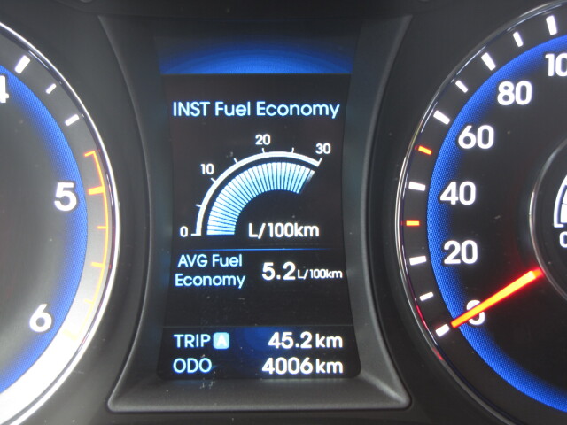 Hyundai mal v čase testu najazdených len 4006 km.
