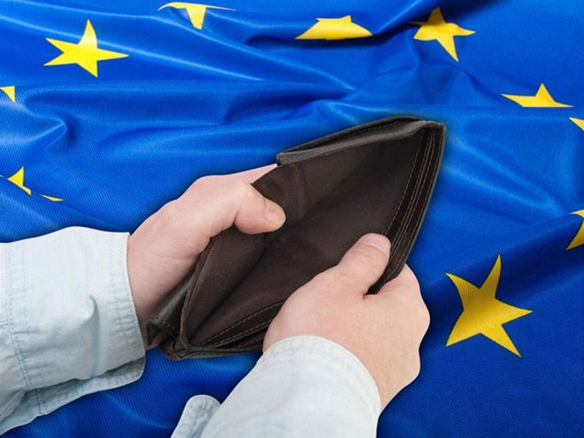 EÚ, Európska únia, peniaze, peňaženka, vlajka