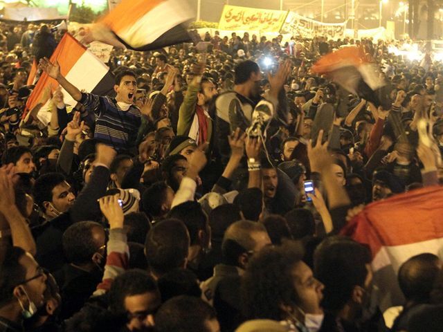 Egypt, protesty proti armáda